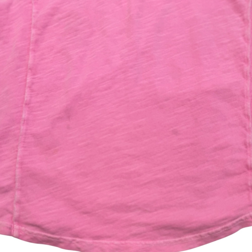 Splendid Beach Cover Up Womens XS Pink Hooded Cotton Oversized Short Sleev - Picture 4 of 11
